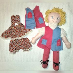 70's handmade little girl with multiple outfits